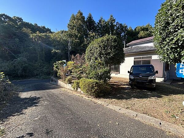 前面道路の写真です。