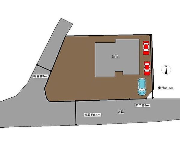 【期間限定現況販売】駐車は縦列で3台可能です。
