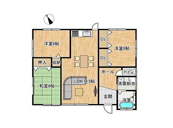 【期間限定現況販売】3LDKの平家です。
