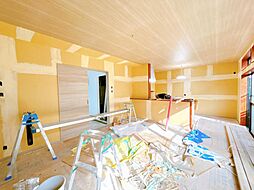 佐世保市崎岡町　戸建て 2LDKのリビング/ダイニング