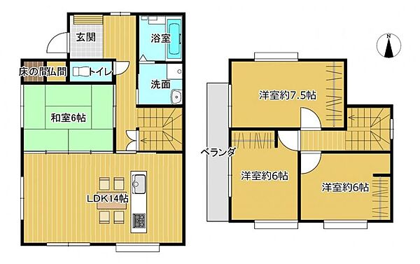 間取り：342000015692