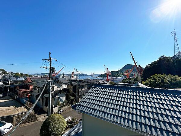 【リフォーム中】2階ベランダからの眺望です。