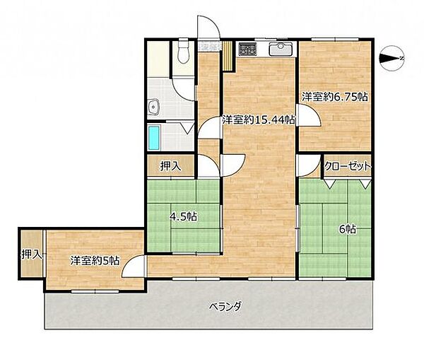 間取り：343000098964