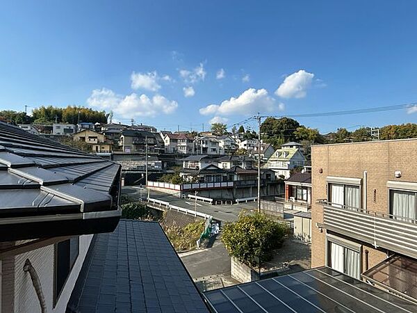 2階ベランダからの眺望です