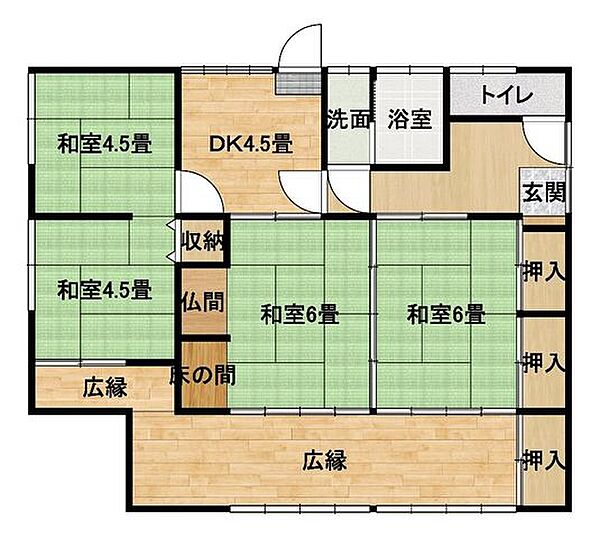 間取り：343000099649