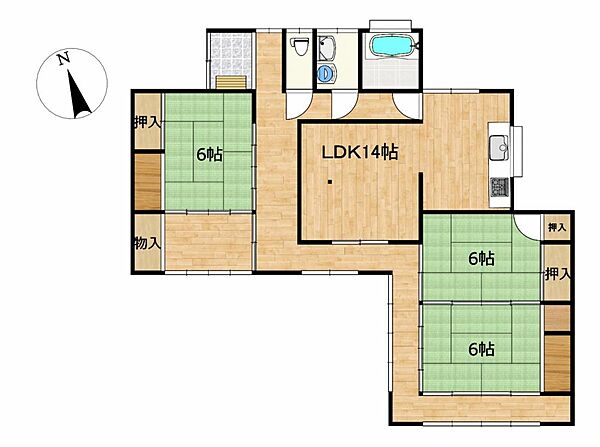 間取り：344000010450