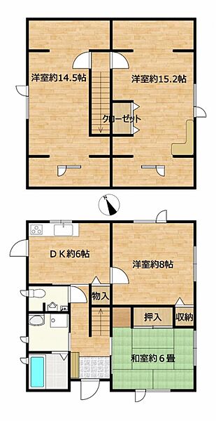 間取り：344000013722