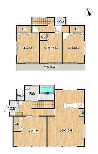間取り：344000017727