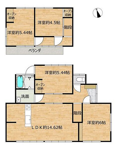 間取り：345000044186