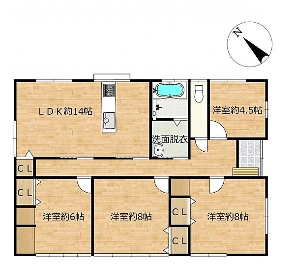 間取り：345000037058