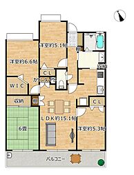 間取図画像 4LDK