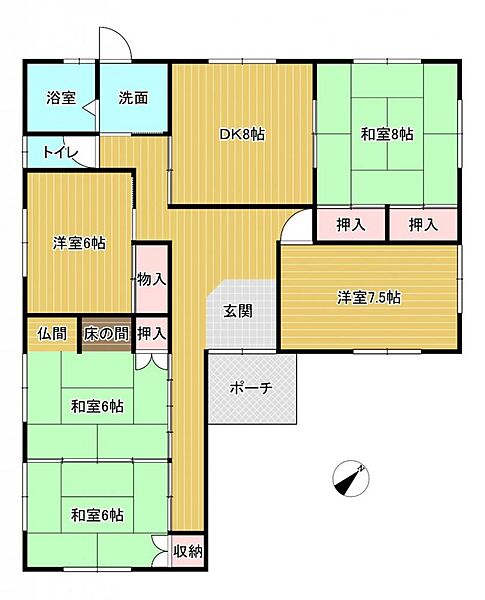 間取り：345000039497