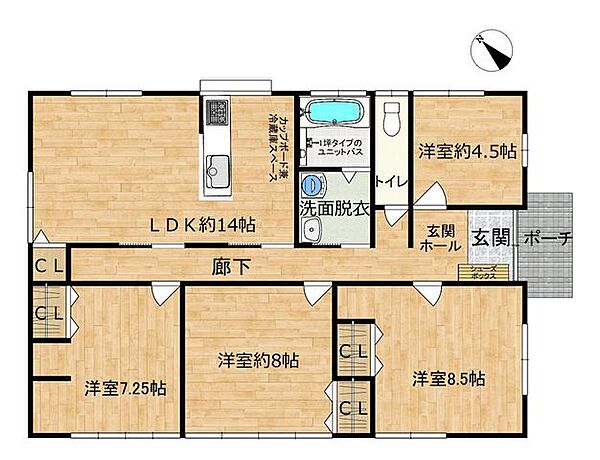 間取り：345000045797
