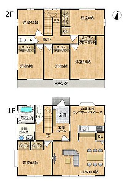 間取り：345000048722
