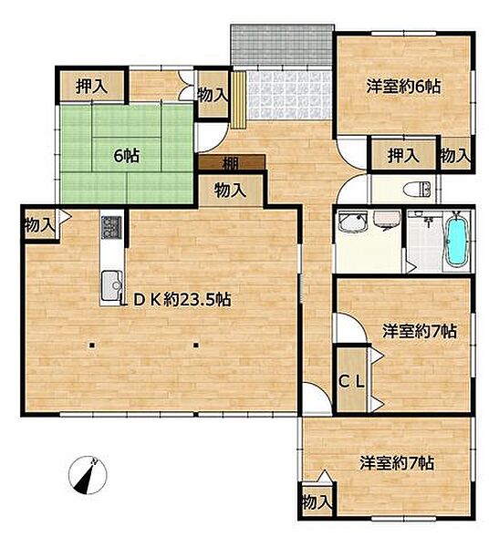 間取り：345000048744