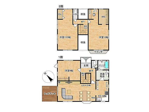 間取り：346000037524