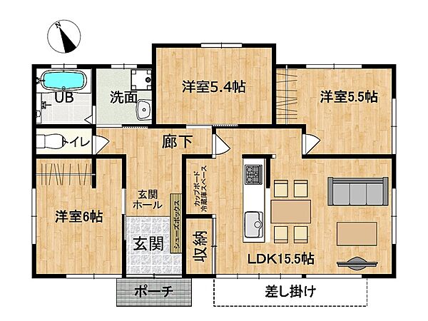 間取り：346000038405