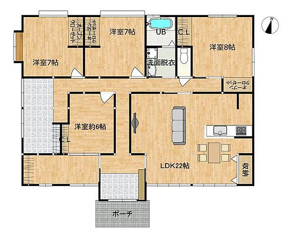 間取り：346000042965