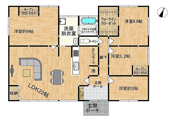 間取り：346000043164