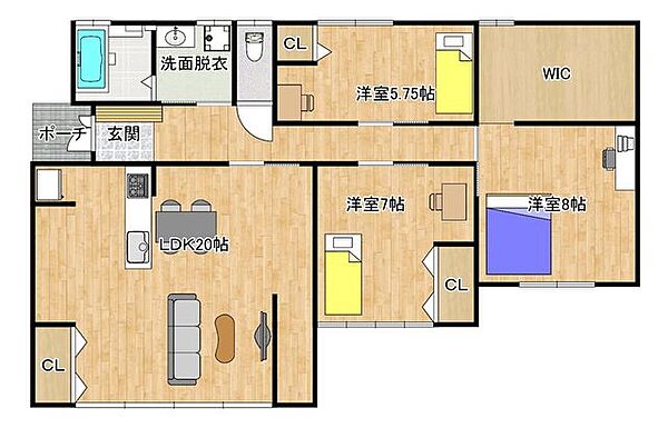 間取り：346000045763