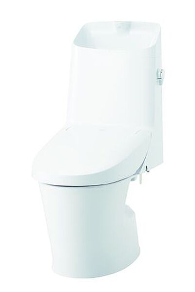 【同仕様写真】トイレはLIXIL製の温水洗浄機能付きに新品交換します。キズや汚れが付きにくい加工が施してあるのでお手入れが簡単です。直接肌に触れるトイレは新品が嬉しいですよね。