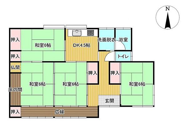 間取り：346000043215