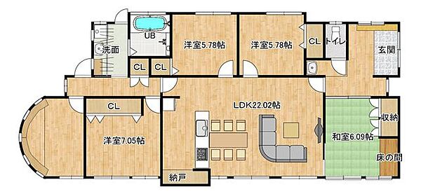 間取り：347000087377