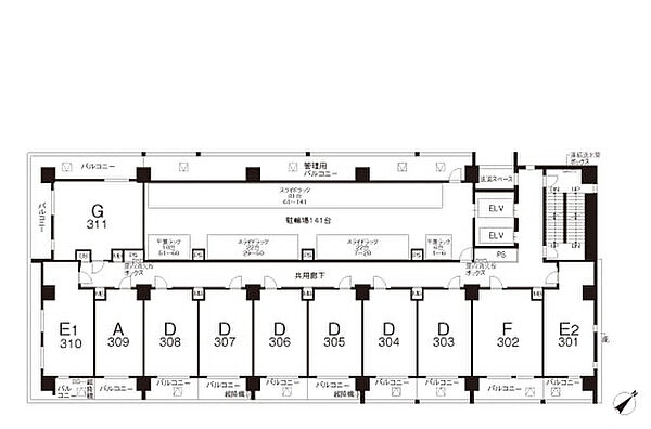 ザ・パークハビオ 行徳駅前 ｜千葉県市川市行徳駅前2丁目(賃貸マンション1LDK・6階・36.61㎡)の写真 その26