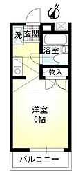 SGトツカ ワンルームの間取図画像