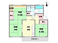 杭瀬団地4号棟3階480万円
