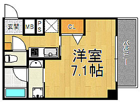 兵庫県伊丹市東有岡3丁目（賃貸マンション1K・4階・23.76㎡） その2