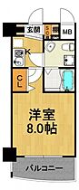 セレニテ甲子園1  ｜ 兵庫県西宮市甲子園高潮町（賃貸マンション1K・5階・23.80㎡） その2