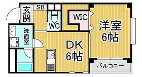 CoLaBo西北ガーデンズ  ｜ 兵庫県西宮市深津町（賃貸マンション1DK・2階・32.81㎡） その2