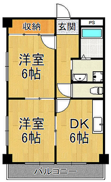 同じ建物の物件間取り写真 - ID:228048789344