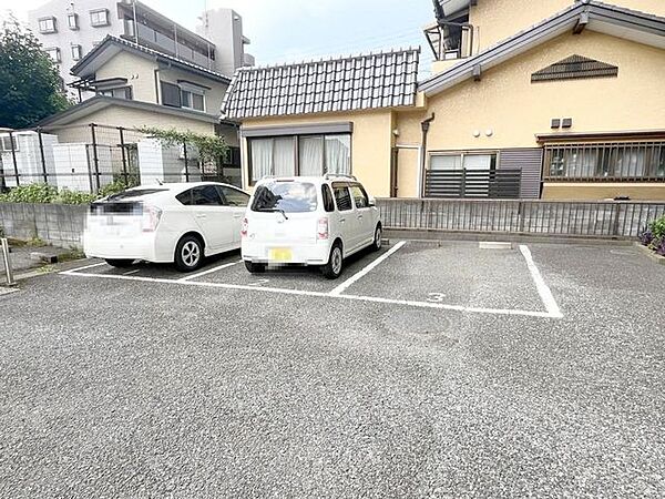 ■敷地内駐車場で車でのお出かけも楽々