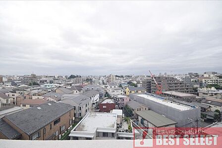 自分の住んでいる街を眺めることができます!
