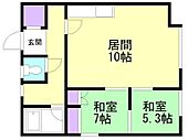 札幌市東区北四十二条東1丁目 3階建 築36年のイメージ