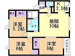 ハウスプリムヴェール 2階