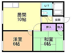 コーポラスアイＢ 1階