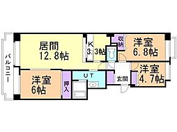 間取図画像 3LDK