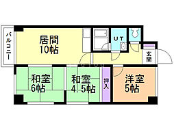 サンシティ新琴似 4階