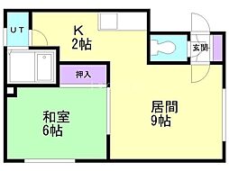 シャトーノース29 2階