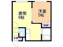 ノースパレスＮ42 1階