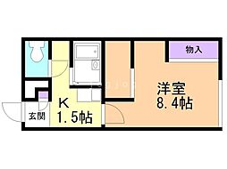レオパレス篠路7条弐番館 1階