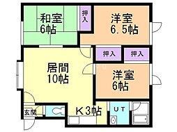 間取図画像 3LDK