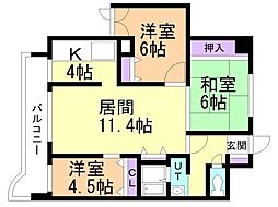 ラ・ヴェルト円山 5階