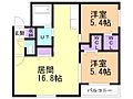 アイル山鼻3階9.3万円