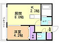 VillaUrbana桑園2階6.0万円