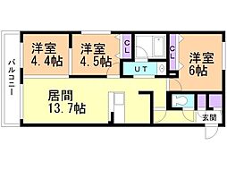 公園通ハイム 2階