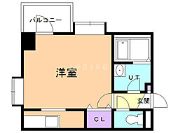 アイリブ創成南2条（旧・オーランド皆善） 5階1Kの間取り